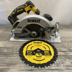 AS-IS DEWALT 20-Volt MAX 7-1/4 in. Cordless Circular Saw (Tool Only)