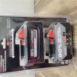 NEW! Milwaukee M18 18-Volt Lithium-Ion High Output 6.0Ah Battery Pack (2-Pack)