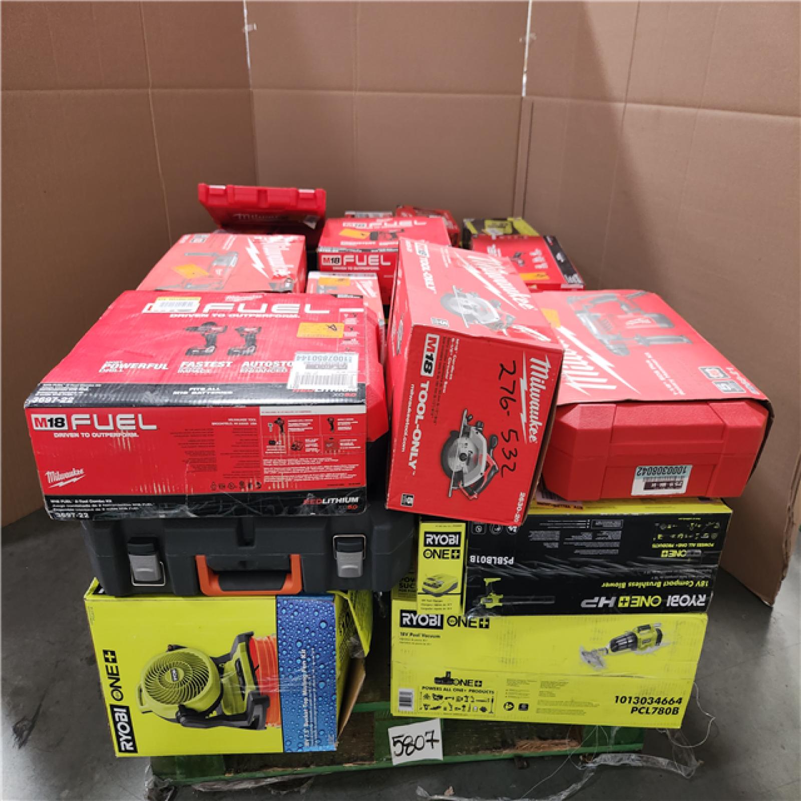 CALIFORNIA AS-IS TOOL PALLET