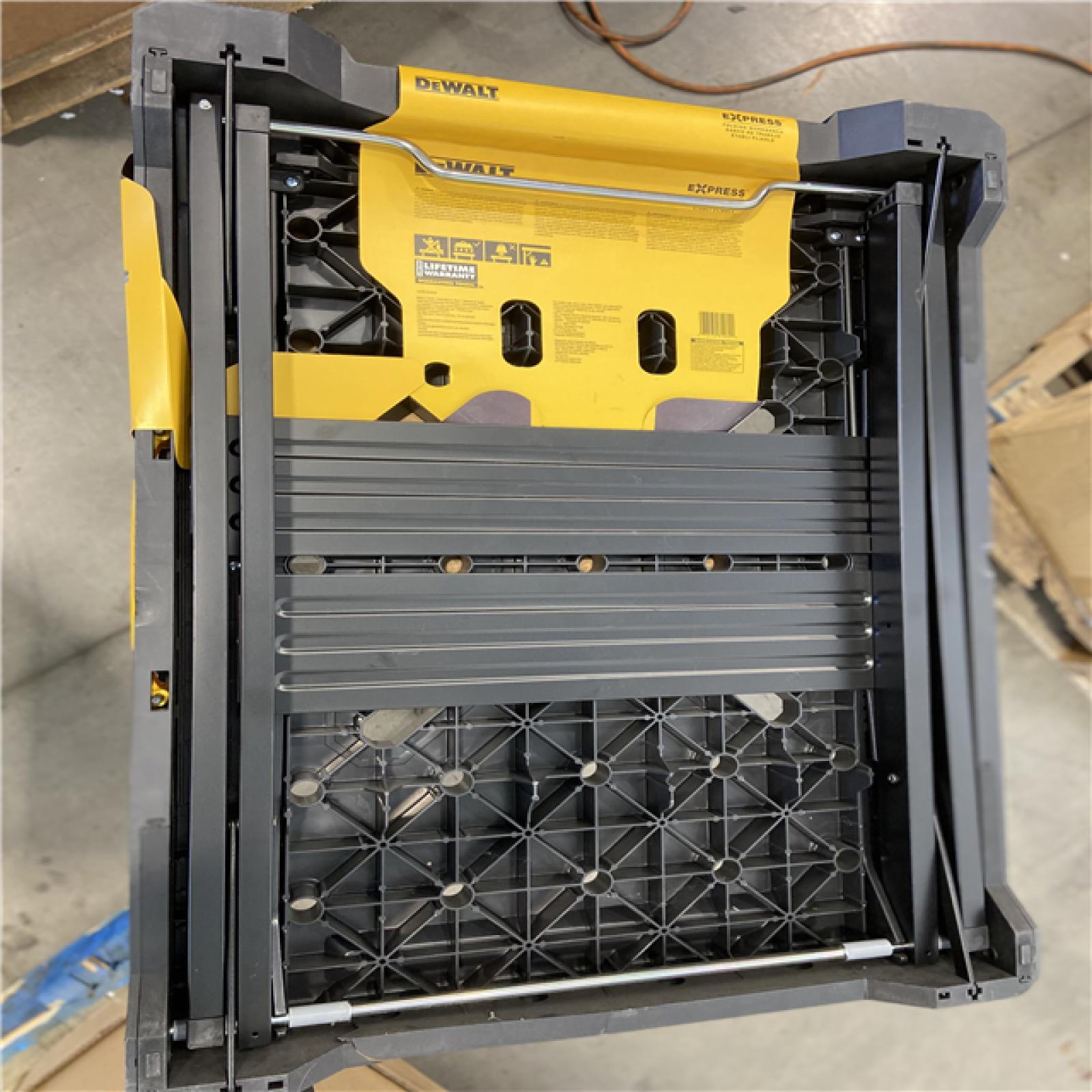 NEW! - DEWALT 33 in. H Plastic Folding Portable Sawhorse Workbench