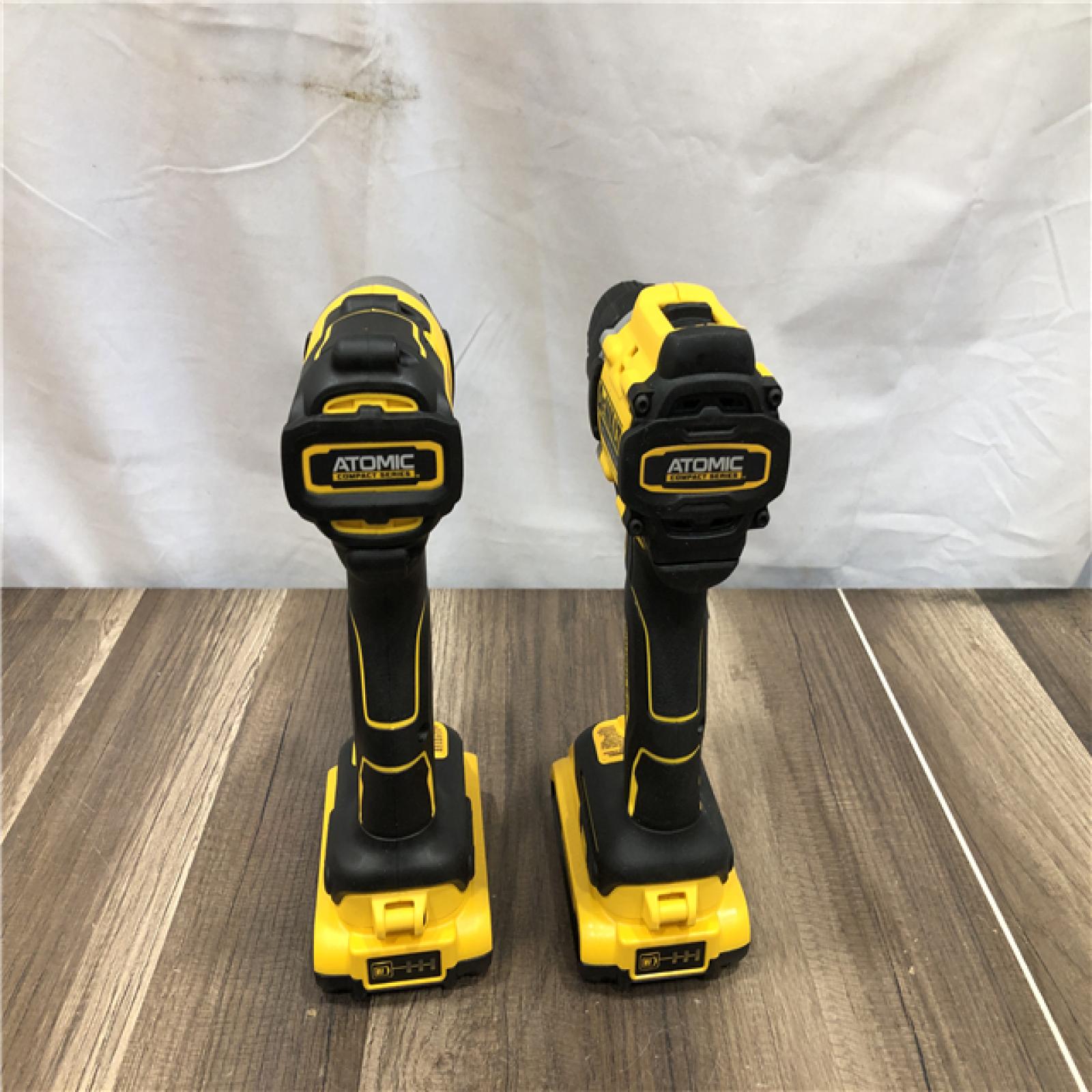 AS-IS DEWALT ATOMIC 20-Volt MAX Lithium-Ion Cordless Combo Kit