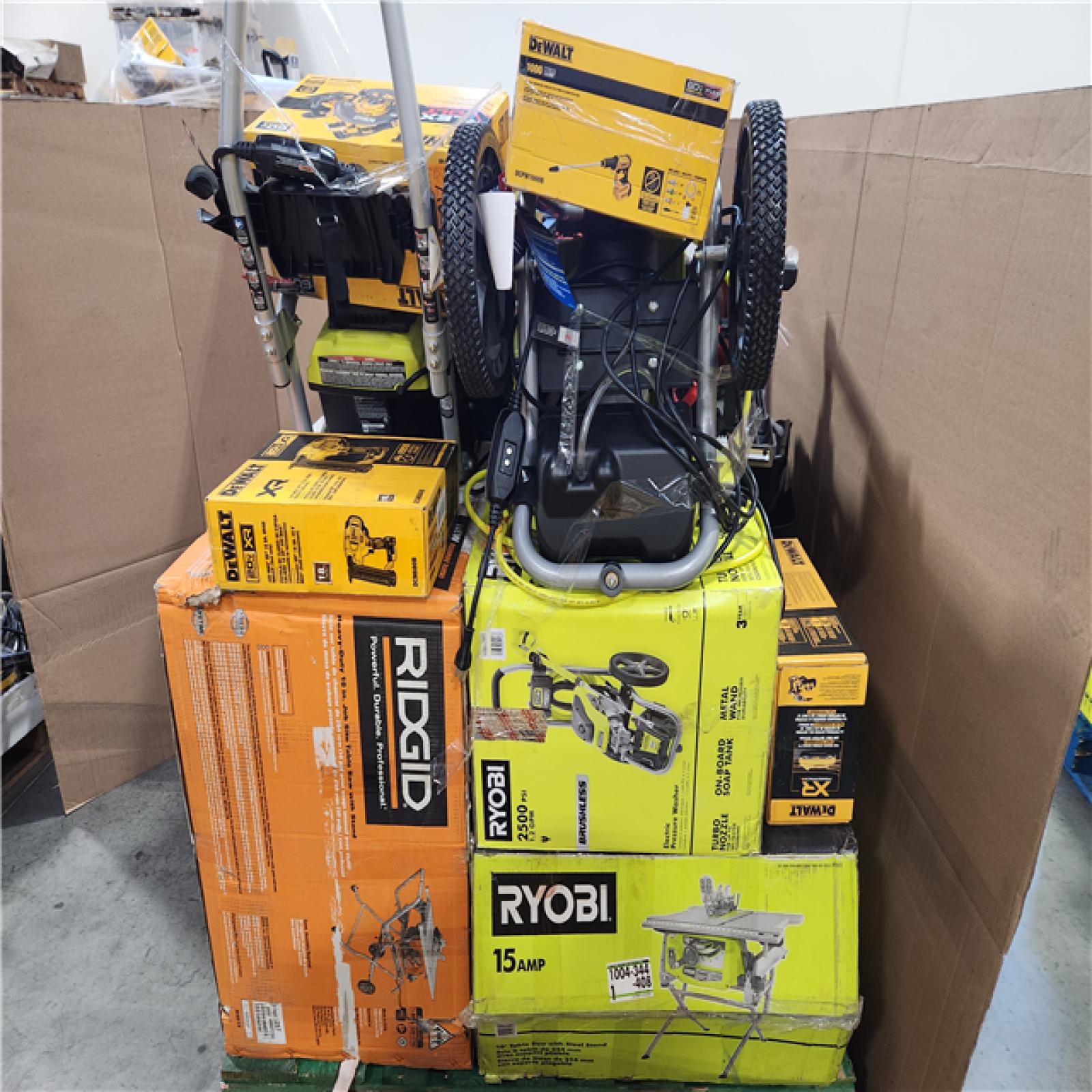 CALIFORNIA AS-IS TOOL PALLET