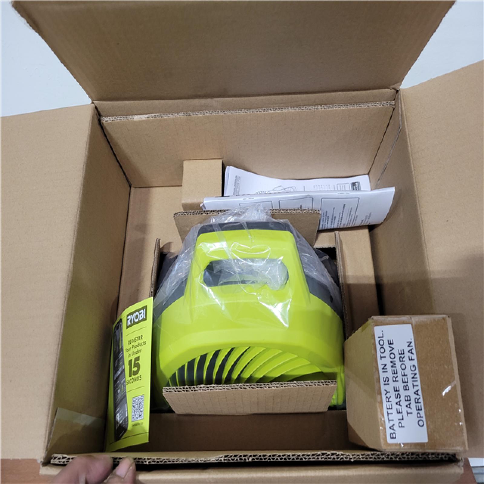 California NEW Ryboi One+ 18V  7.5 Bucket Top Misting Fan