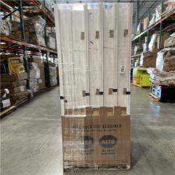 DALLAS LOCATION - 36 in. x 80 in. RH2P Sqtop Hollow Core White Primed Composite Smooth Single Prehung Interior Door w/356 Casing Blk-Hinge PALLET-(5 UNITS)
