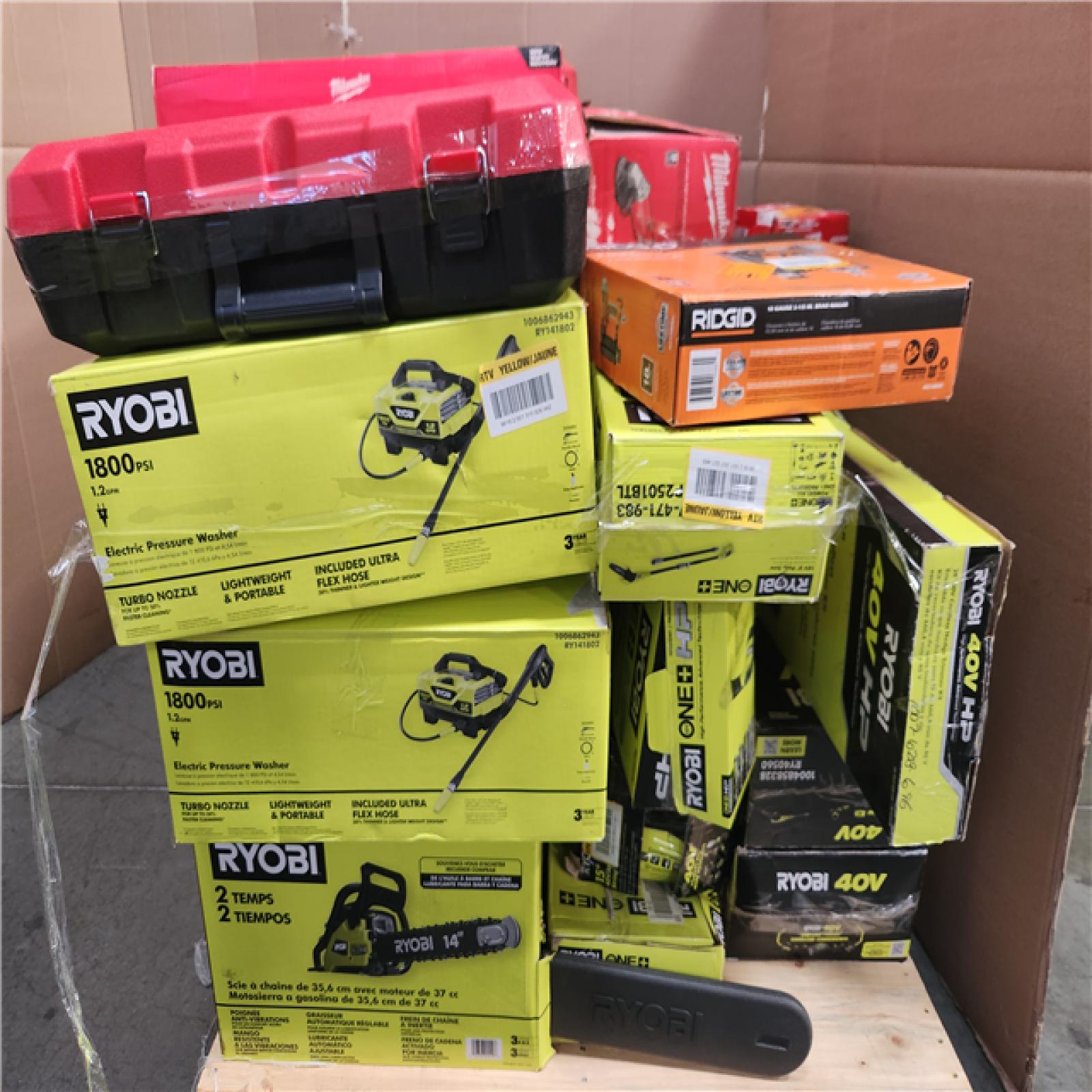 CALIFORNIA AS-IS TOOL PALLET