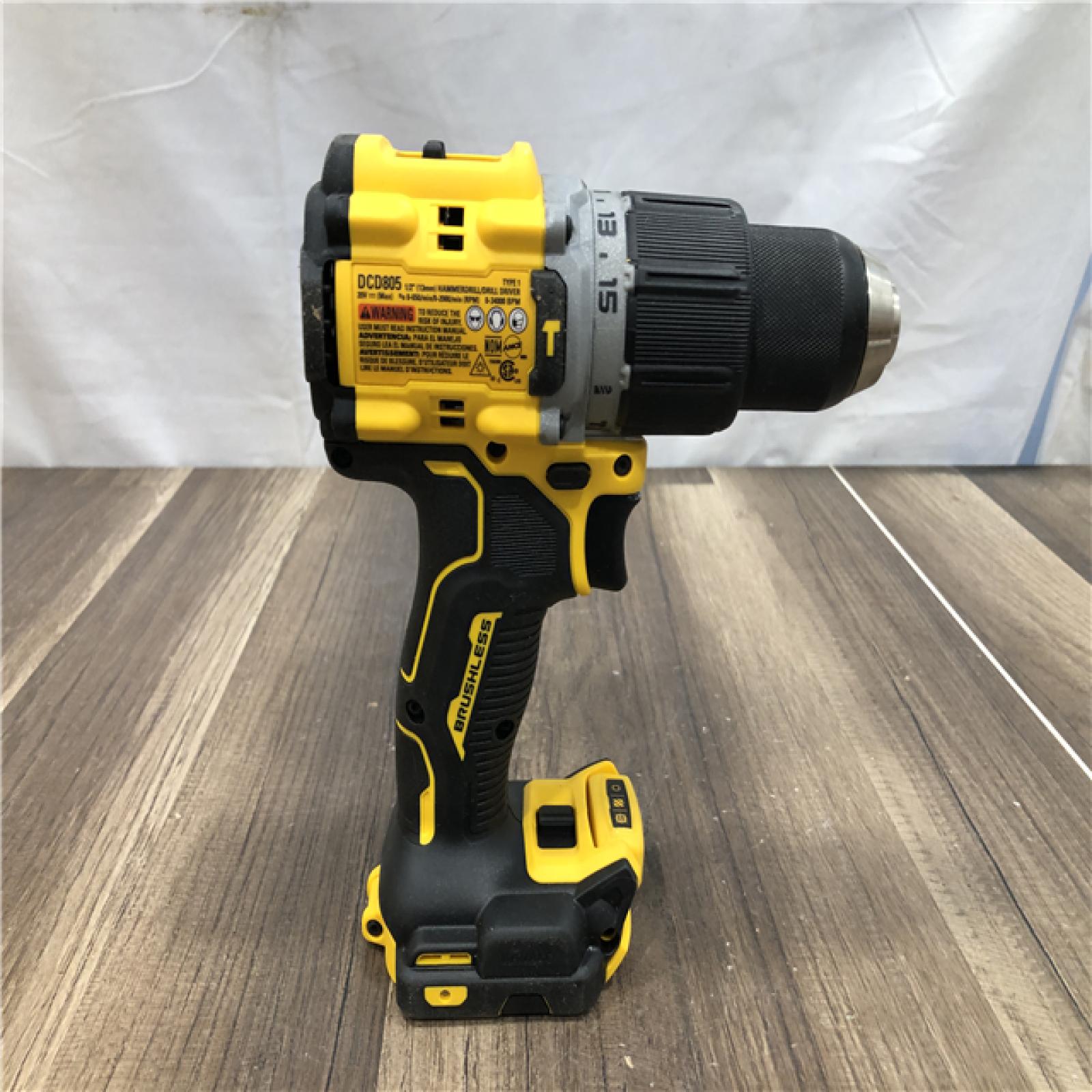 AS-IS DEWALT 20V Compact Cordless 1/2 in. Hammer Drill (Tool Only)