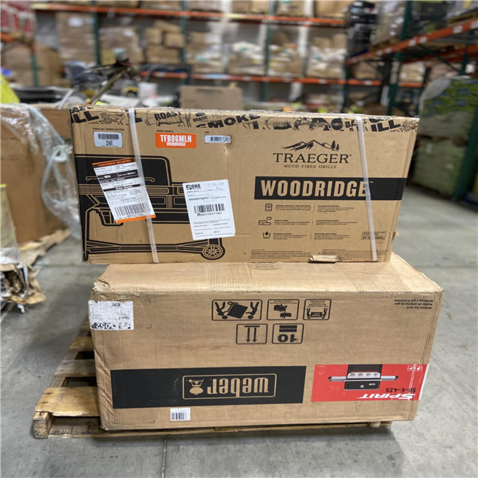 DALLAS LOCATION - MIXED GRILL PALLET - (3 UNITS)