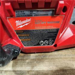 HOUSTON LOCATION - AS-IS Milwaukee FUEL ONE-KEY 18V Lithium-Ion Brushless Cordless 9 in. Cut Off Saw (Tool-Only)