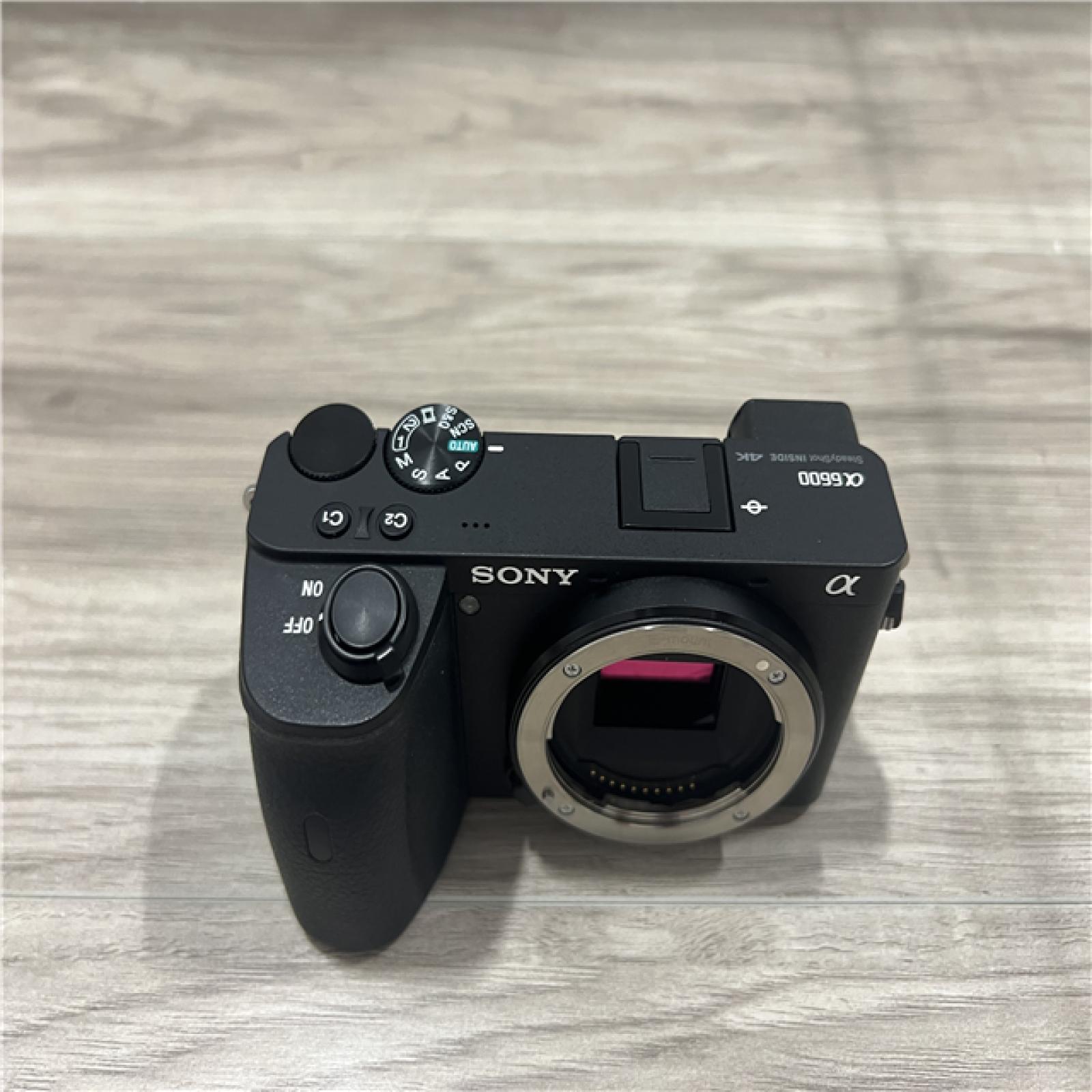AS-IS SONY a6600 ILCE-6600 Mirrorless Camera