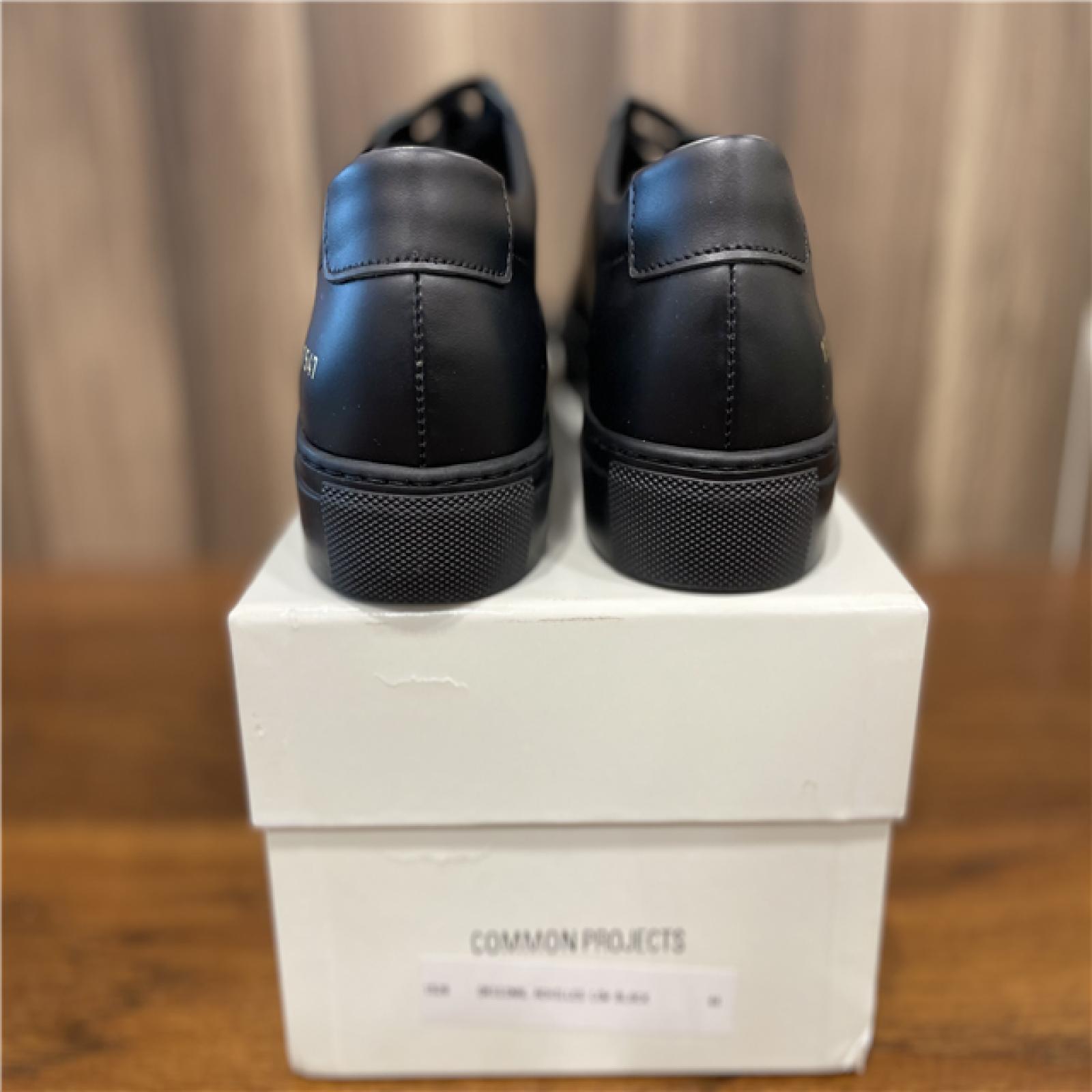 NEW! Common Projects Original Achilles Low - Black - SZ 44