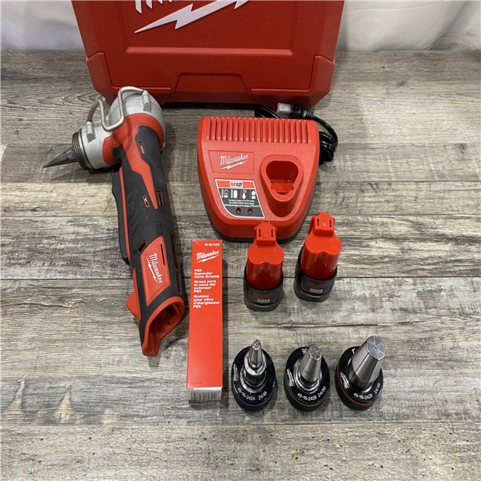 AS-IS Milwaukee Cordless PEX Expansion Tool Kit