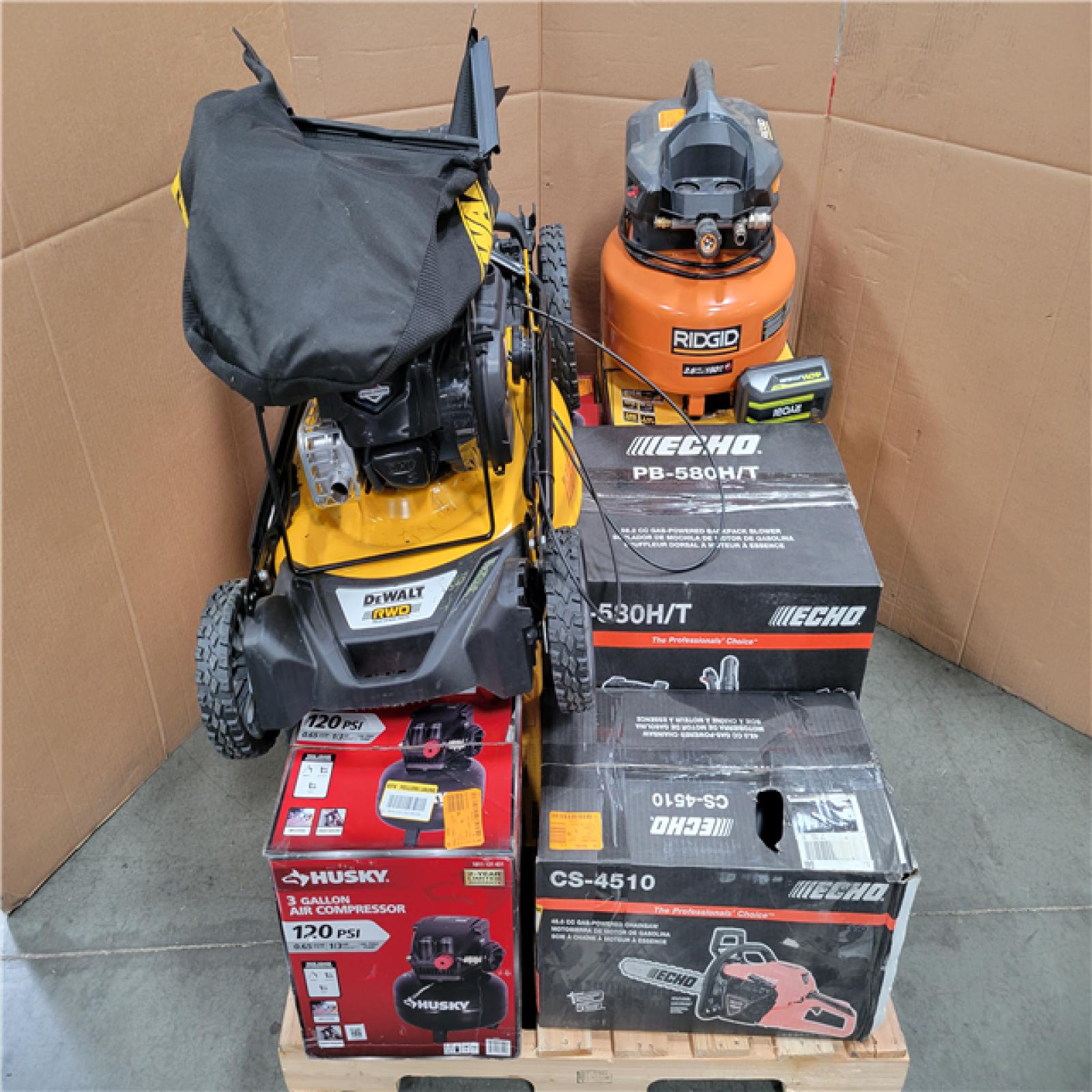 CALIFORNIA AS-IS OUTDOOR POWER EQUIPMENT