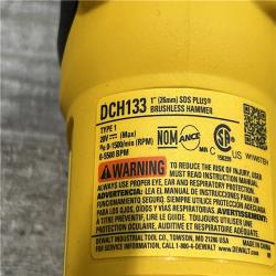 AS-IS DEWALT 20V MAX Cordless Brushless 1 in. SDS Plus D-Handle Concrete and Masonry Rotary Hammer (Tool Only)