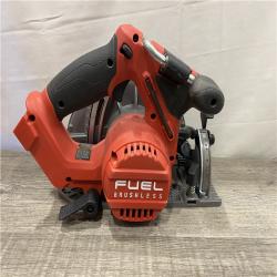 AS-IS Milwaukee FUEL 18V Lithium-Ion Brushless Cordless 6-1/2 in. Circular Saw (Tool-Only)