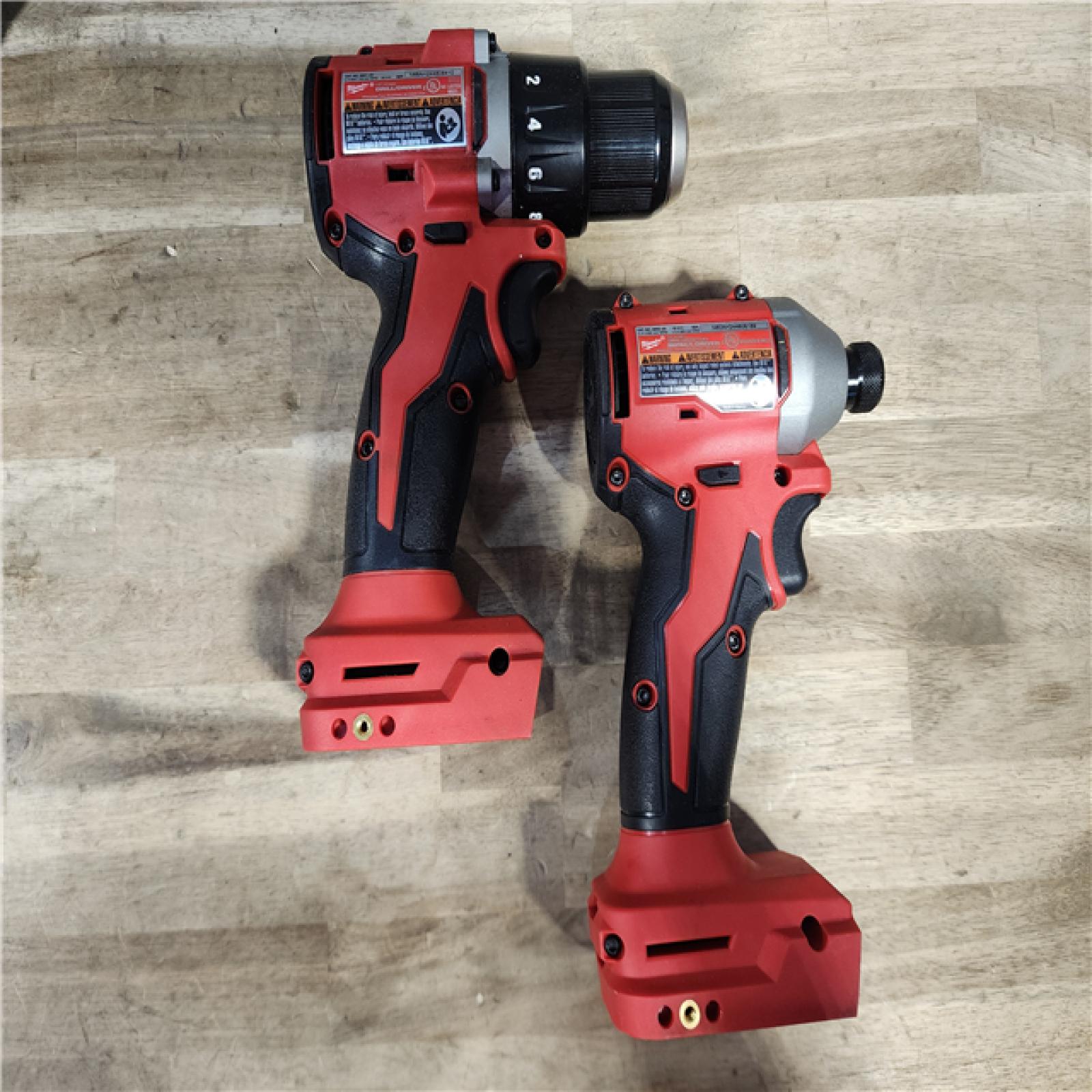 HOUSTON LOCATION - AS-IS Milwaukee M18 Compact Brushless 2-Tool Combo Kit