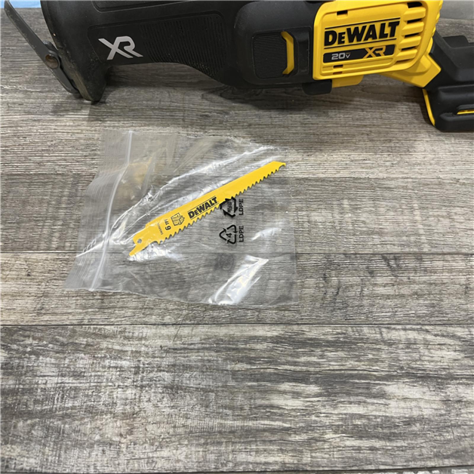 AS-IS DEWALT 20-Volt XR Cordless Reciprocating Saw (Tool Only)