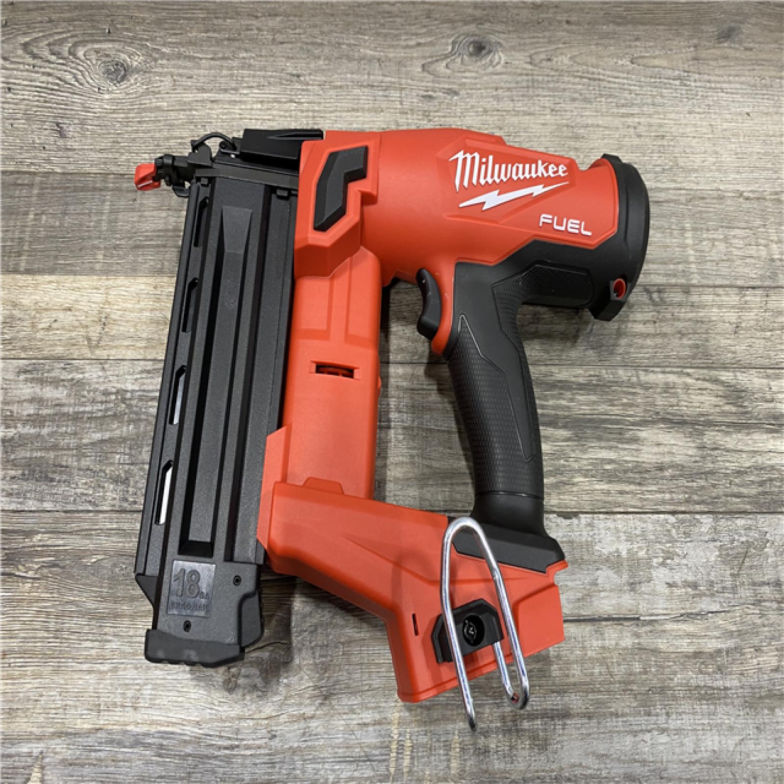 AS-IS Milwaukee FUEL 18-Volt Lithium-Ion Brushless Cordless Gen II 18-Gauge Brad Nailer (Tool-Only)