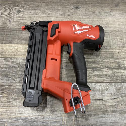 AS-IS Milwaukee FUEL 18-Volt Lithium-Ion Brushless Cordless Gen II 18-Gauge Brad Nailer (Tool-Only)