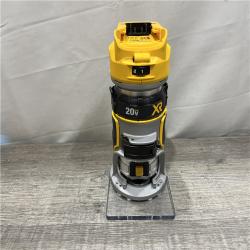 AS-IS DEWALT 20V MAX XR Cordless Brushless Fixed Base Compact Router (Tool Only)