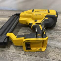 AS-IS DEWALT 20V MAX XR Lithium-Ion Electric Cordless 18-Gauge Brad Nailer (Tool Only)