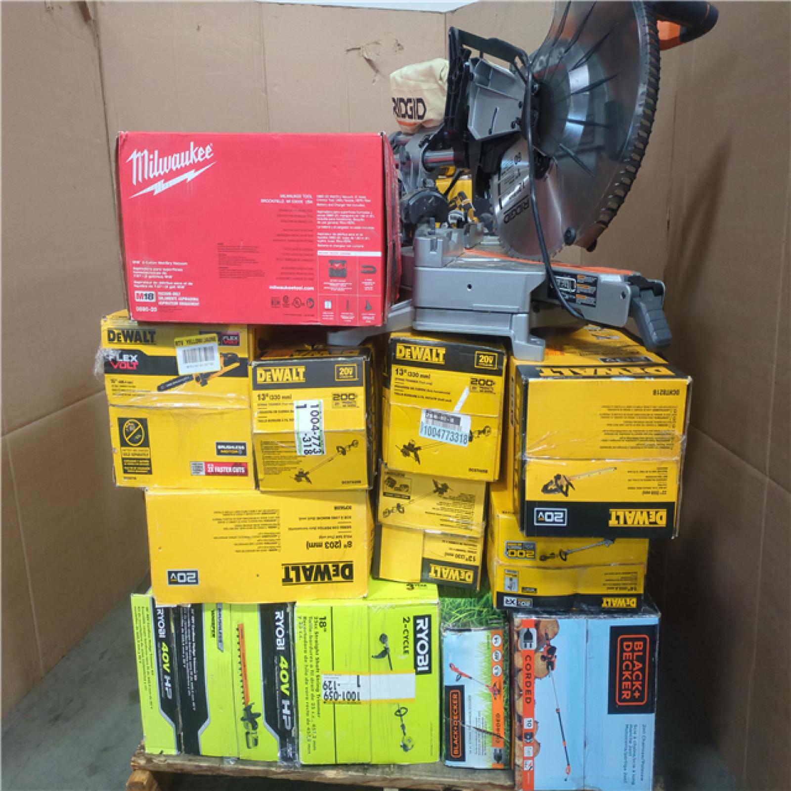 CALIFORNIA AS-IS TOOL PALLET