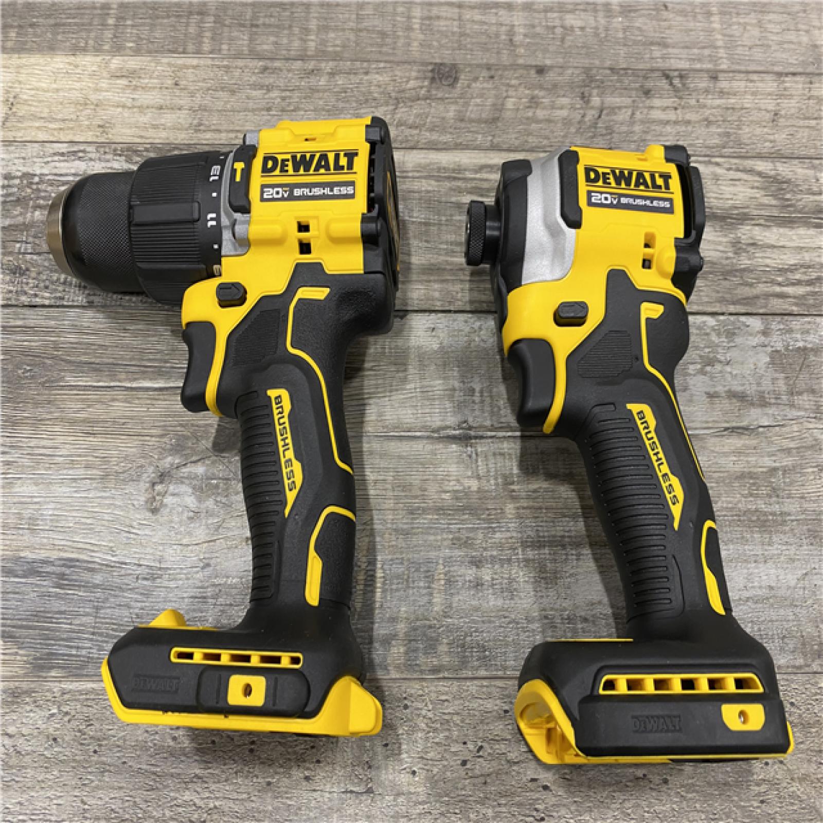 AS-IS DEWALT ATOMIC 20V MAX Lithium-Ion Cordless 2-Tool Combo Kit