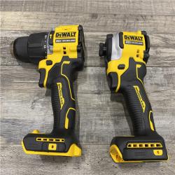 AS-IS DEWALT ATOMIC 20V MAX Lithium-Ion Cordless 2-Tool Combo Kit