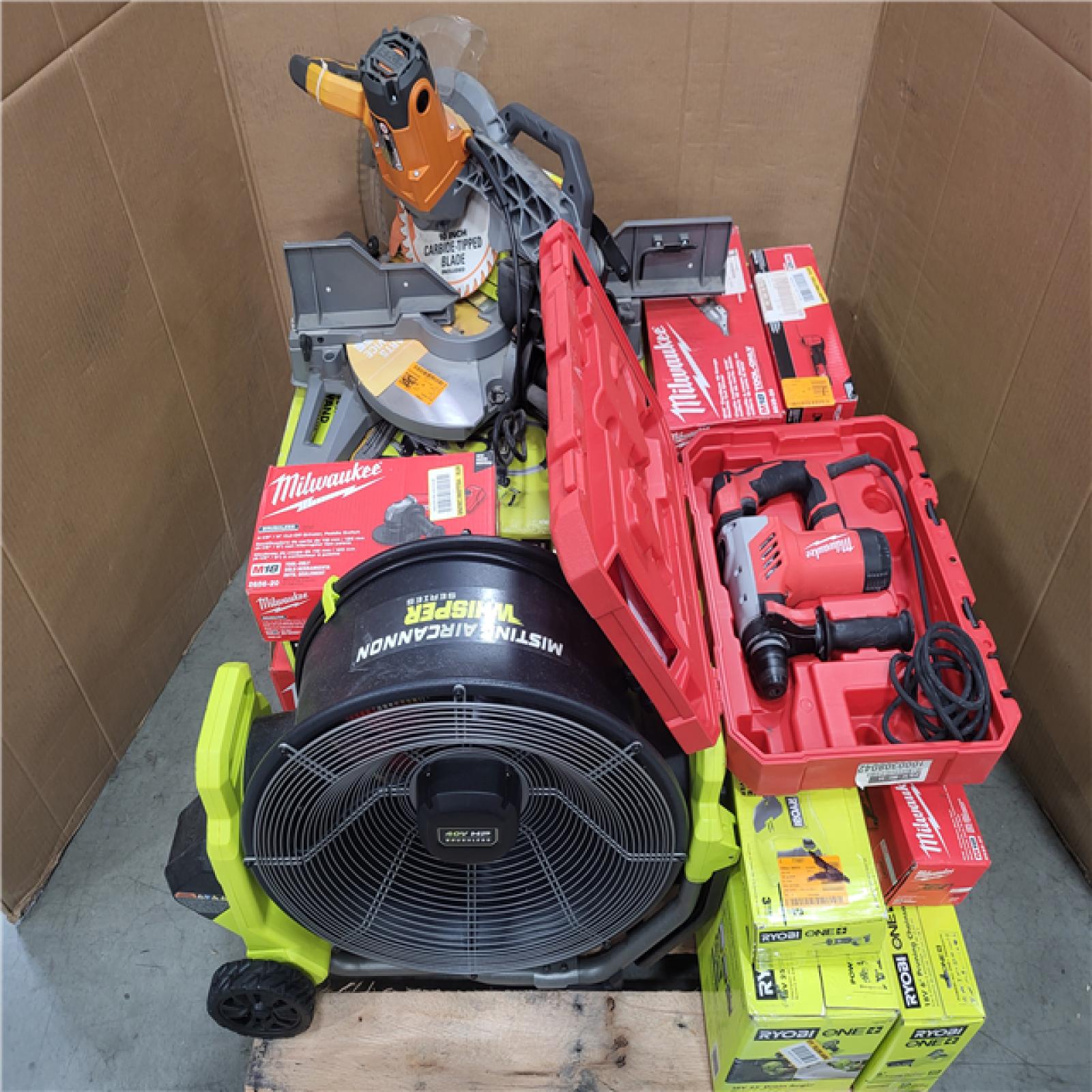 CALIFORNIA AS-IS TOOL PALLET