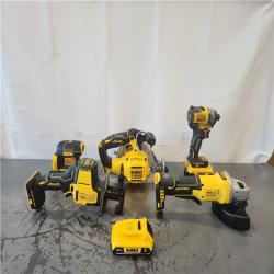 AS-IS- Dewalt 20-Volt MAX ToughSystem Lithium-Ion 5-Tool Cordless Combo Kit