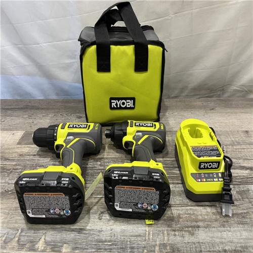 AS-IS RYOBI ONE+ 18V Cordless 2-Tool Combo Kit
