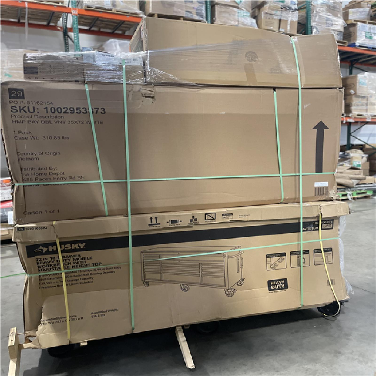 DALLAS LOCATION- AS-IS HOME IMPROVEMENT PALLET