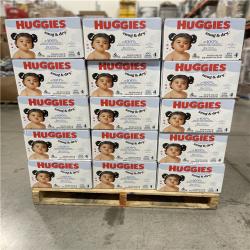 DALLAS LOCATION- HUGGIES SNUG & DRY SIZE 4 DIAPERS 150 count- PALLET (30 Units)