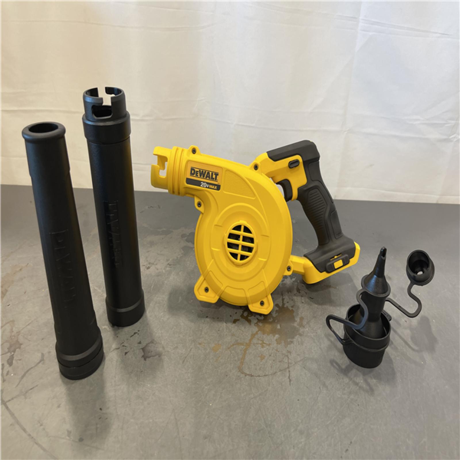 AS-IS - DEWALT 20V MAX Cordless Compact Jobsite Blower 135 MPH 100 CFM