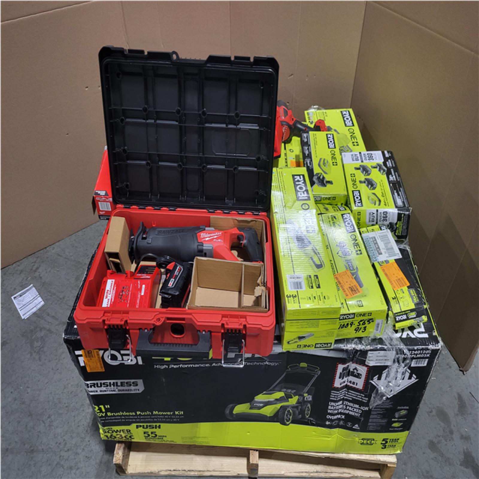 CALIFORNIA AS-IS TOOL PALLET