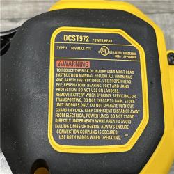 AS-IS DEWALT FLEXVOLT 60V MAX 17 in. Cordless Battery Powered Attachment Capable Trimmer Kit