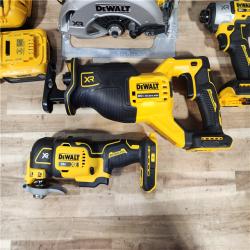 HOUSTON LOCATION - AS-IS DEWALT 4 TOOL COMBO KIT W/ (2) BATTERY & CHARGER