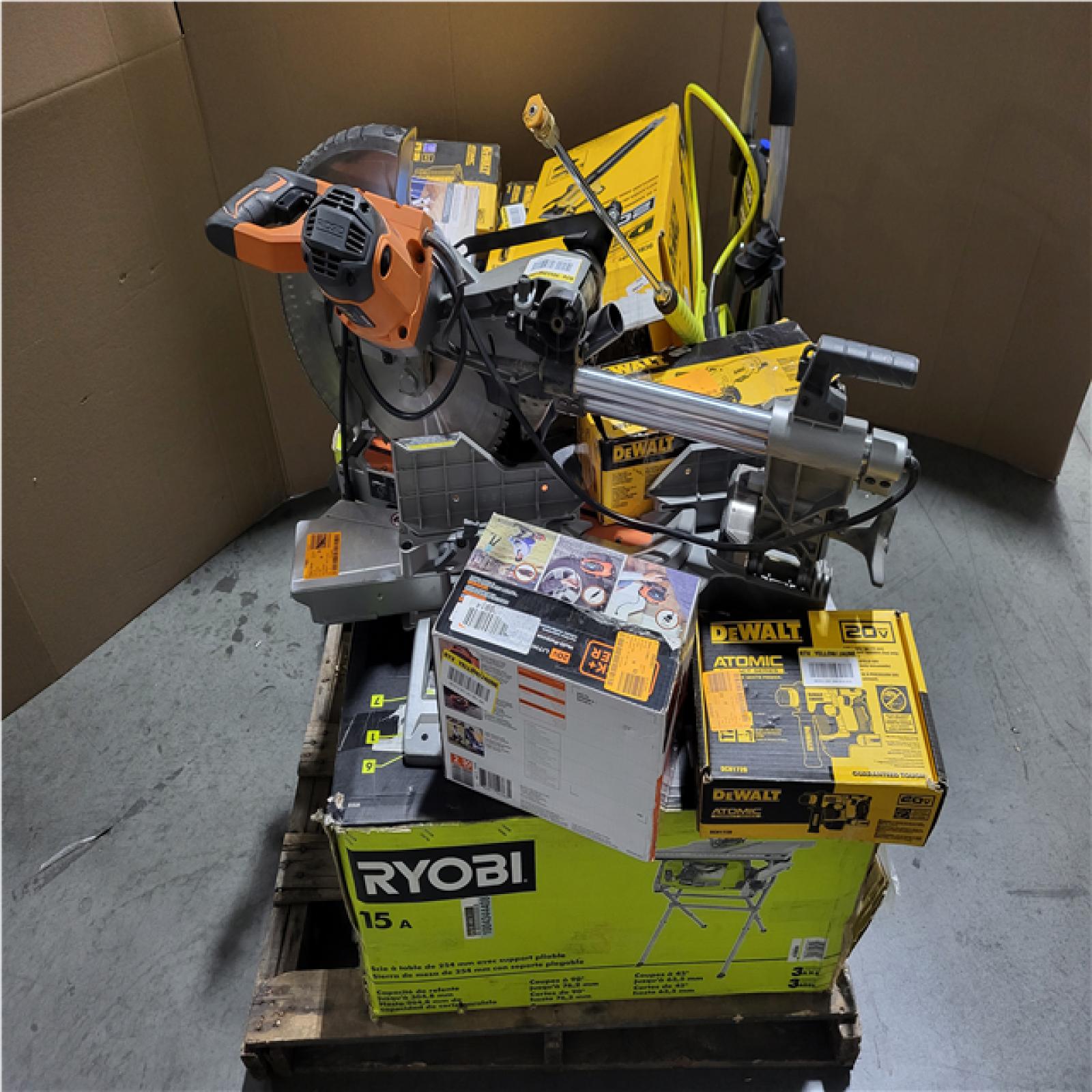 CALIFORNIA AS-IS TOOL PALLET