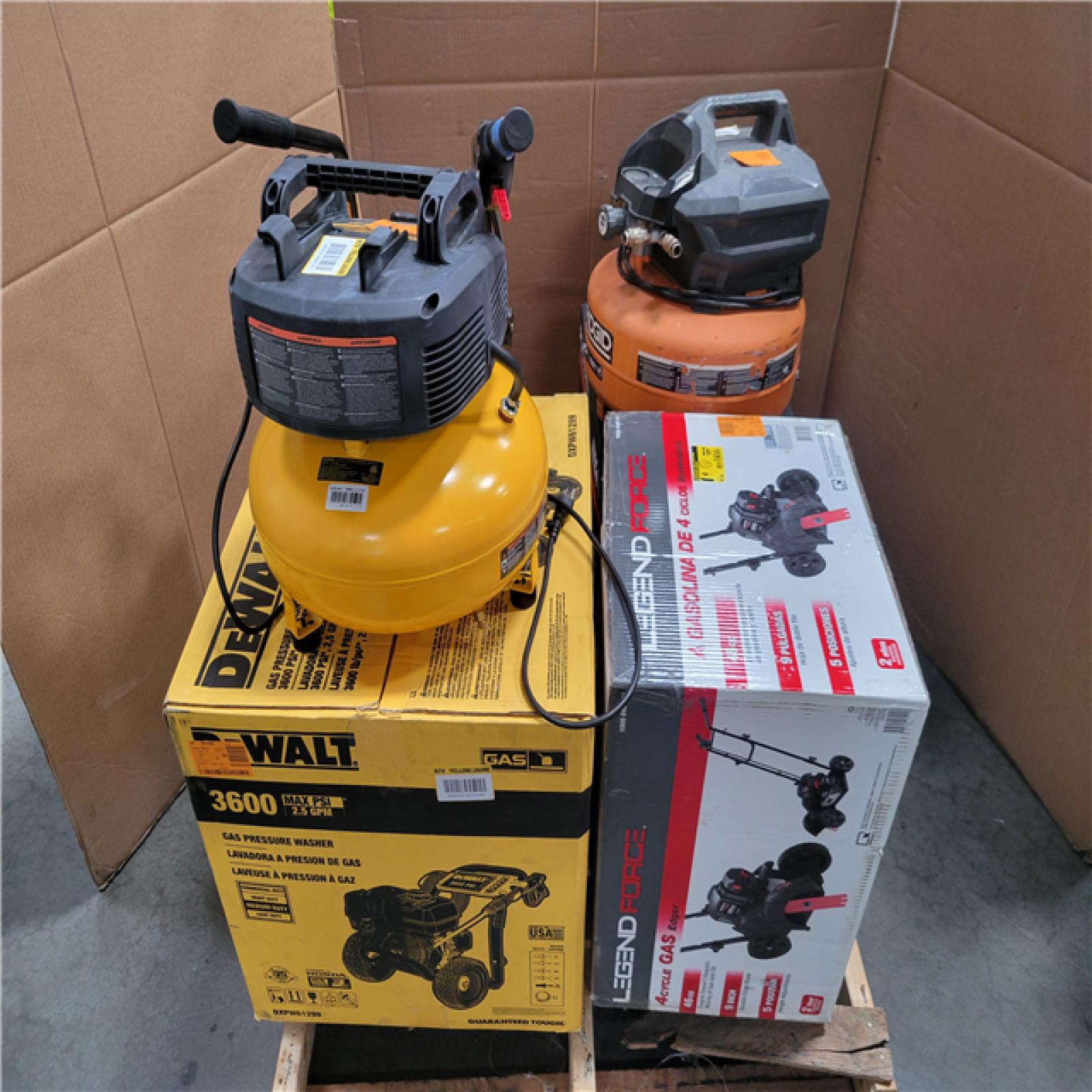 CALIFORNIA AS-IS OUTDOOR POWER EQUIPMENT