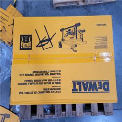 CALIFORNIA AS-IS DEWALT 8-1/4 (210mm) COMPACT JOB SITE TABLE SAW AND FOLDING STAND