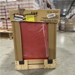 DALLAS LOCATION- AS-IS MILWAUKEE 52 in. W x 22.1 in. D 12-Drawer Mobile Workbench Cabinet w/ WoodTop