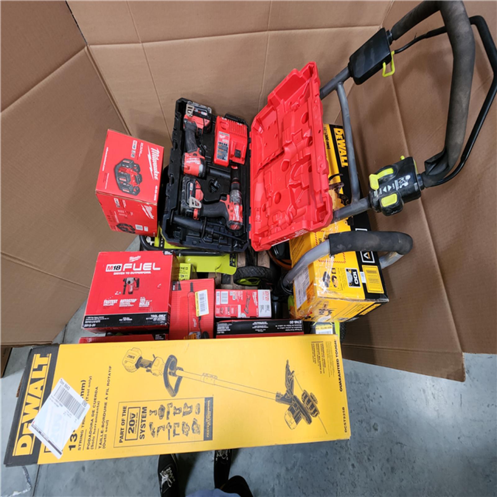 CALIFORNIA AS-IS TOOL PALLET