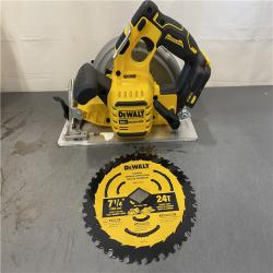 AS-IS - DEWALT FLEXVOLT 60V MAX Cordless Brushless 7-1/4 in. Wormdrive Style Circular Saw