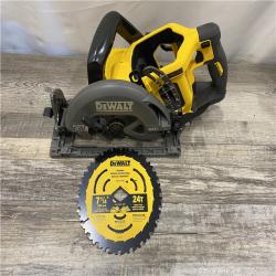 AS-IS DEWALT FLEXVOLT 60V MAX Cordless Brushless 7-1/4 in. Wormdrive Style Circular Saw (Tool Only)
