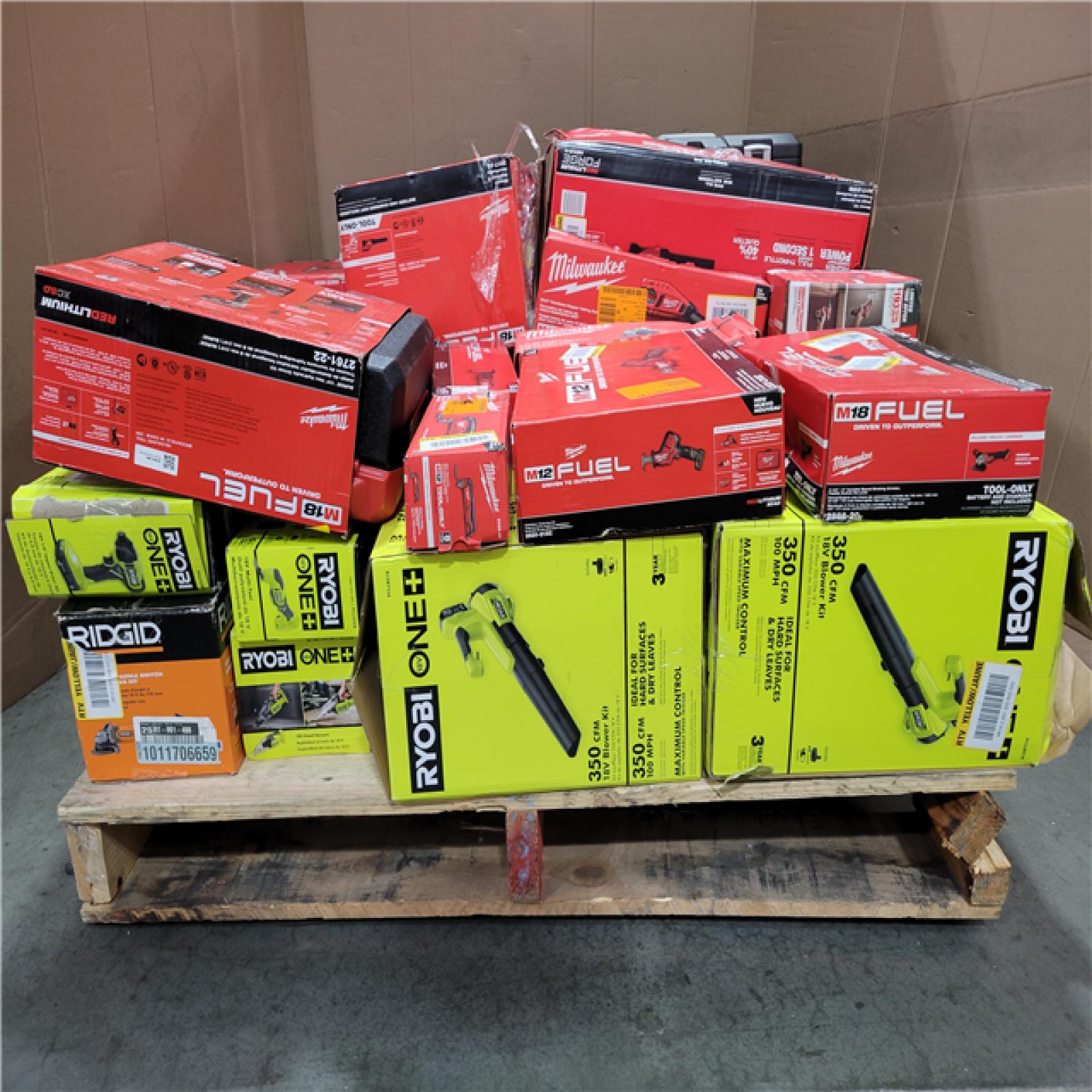 CALIFORNIA AS-IS TOOL PALLET