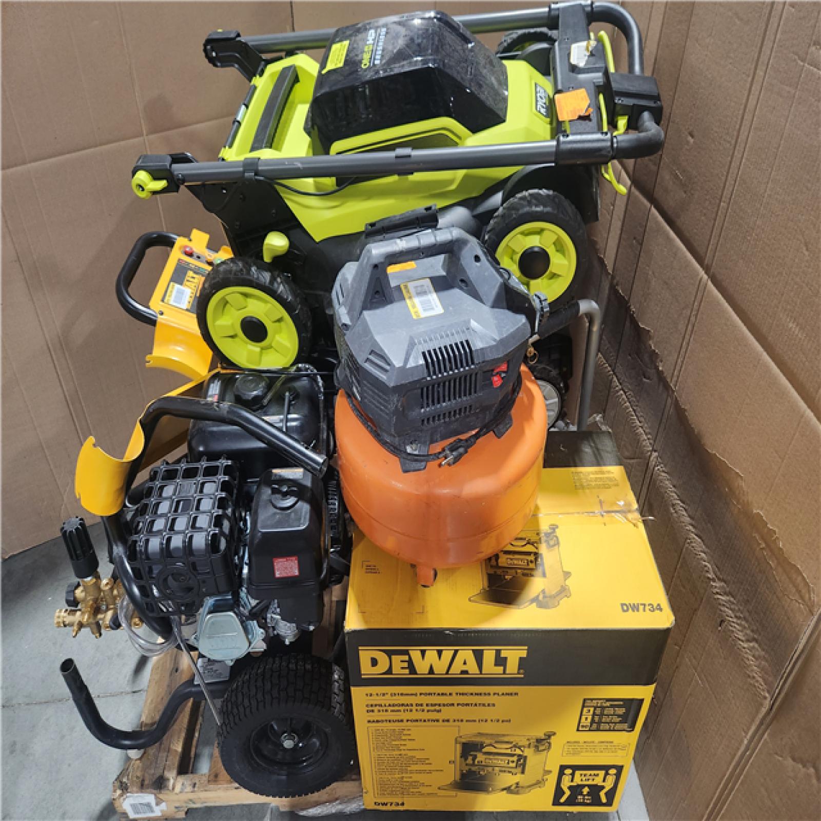 CALIFORNIA AS-IS OUTDOOR POWER EQUIPMENT