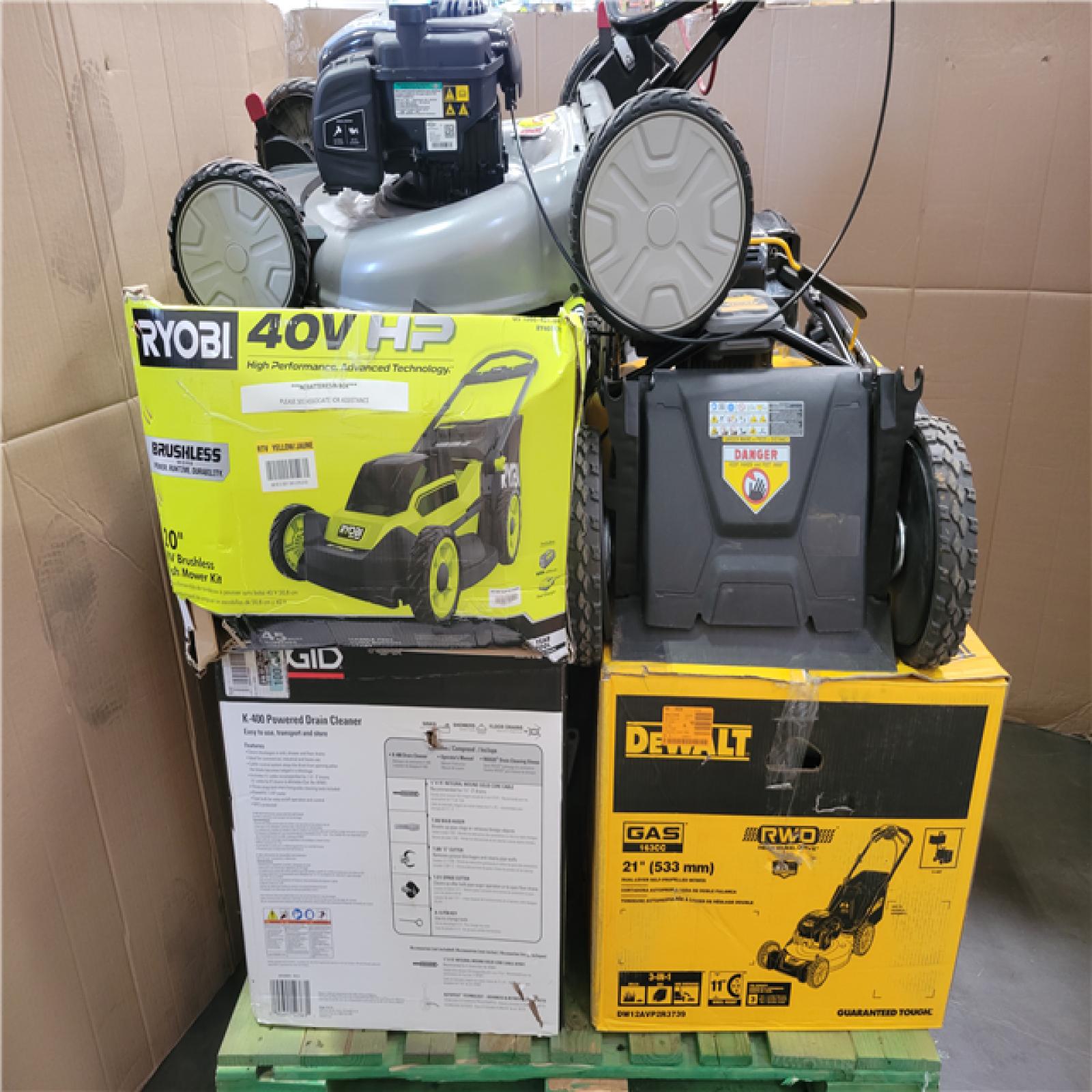 CALIFORNIA AS-IS OUTDOOR POWER EQUIPMENT
