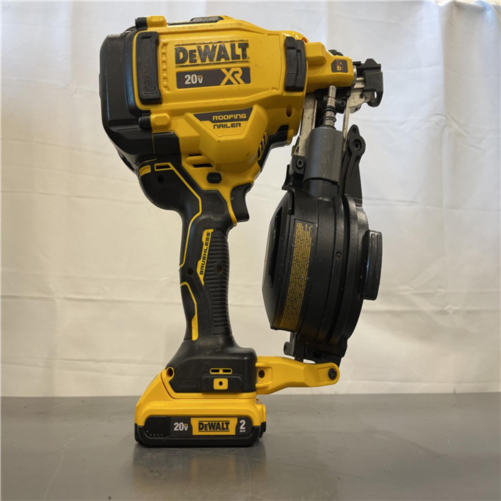 AS-IS - DEWALT Roofing Nailer Cordless Kit