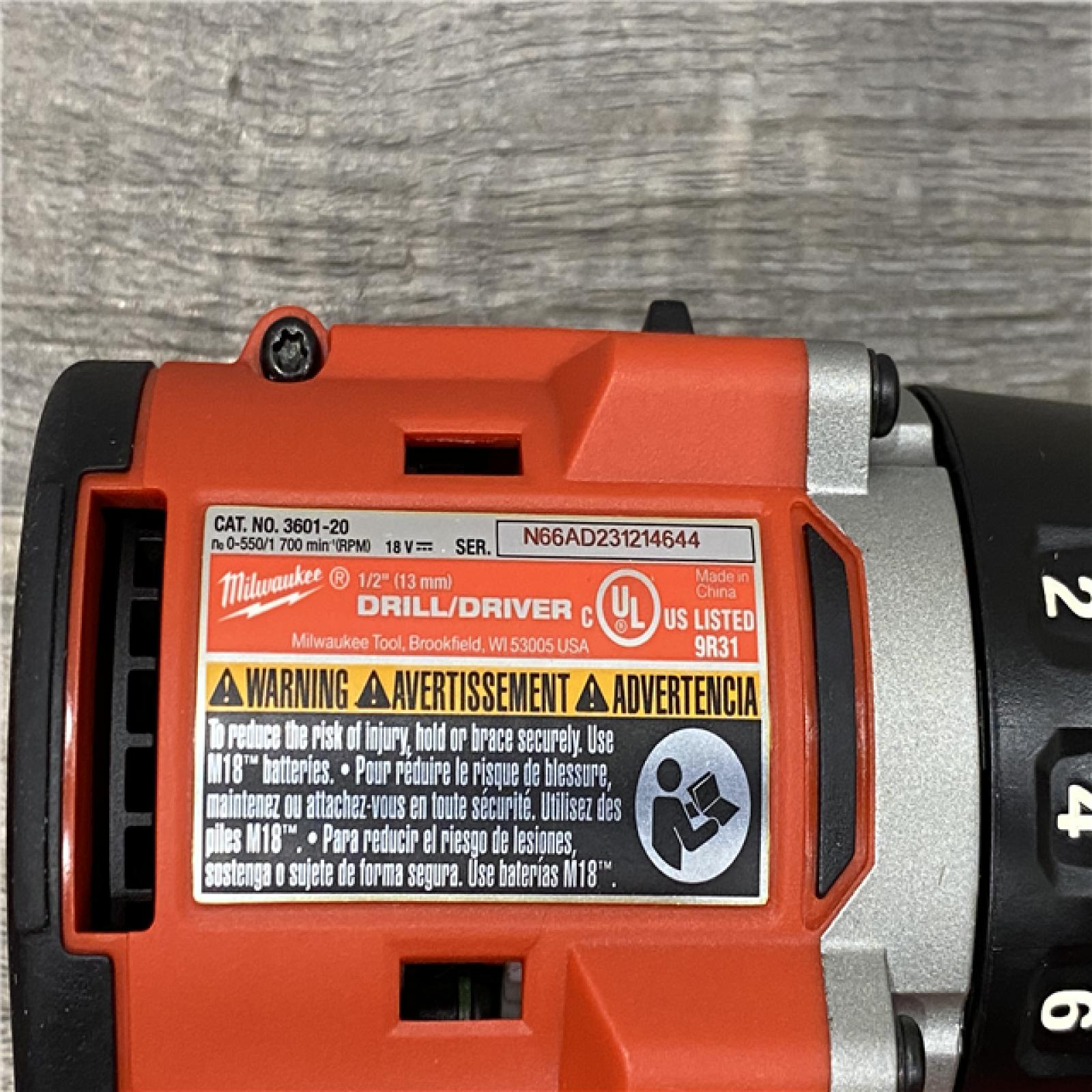 AS-IS Milwaukee 18V Lithium-Ion Brushless Cordless Compact Drill/Impact Combo Kit