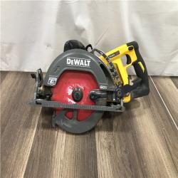 AS-IS DEWALT FLEXVOLT 60V MAX Cordless Brushless 7-1/4 in. Wormdrive Style Circular Saw (Tool Only)