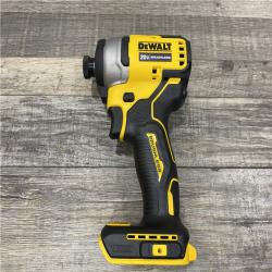 LIKE NEW - DEWALT Atomic 20V Max Lithium-Ion Brushless Cordless Compact 1/4 in. Impact Driver Kit